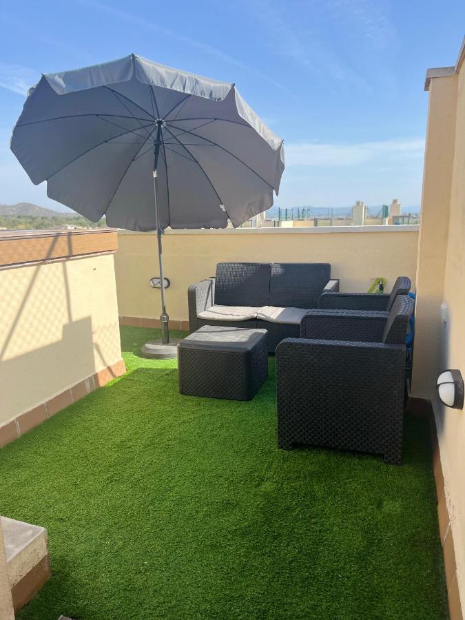 Atico Con Piscina Privada Y Zona Chill Out Appartement Sant Carlos de la Ràpita Buitenkant foto